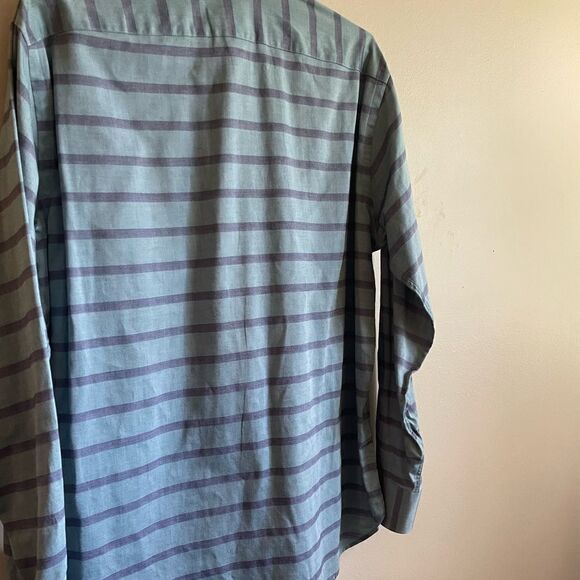 Thomas Dean Mens button down collar shirt - Picture 7 of 13